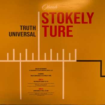 SP Truth Universal: Stokely Ture: The Ruler’s Back / Conscious X Trill