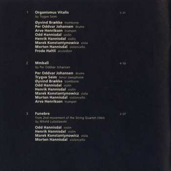 CD Trygve Seim: The Source And Different Cikadas