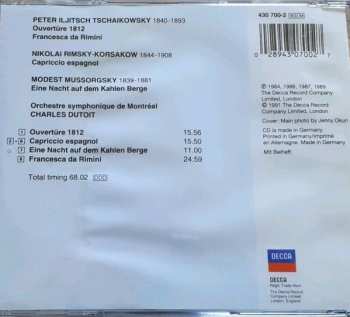 CD Pyotr Ilyich Tchaikovsky: Rimsky-korsakov: Scheherazade / Capriccio Espagnol