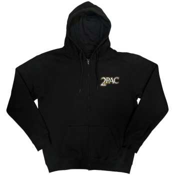 Merch Tupac: Sweatshirt mit Reißverschluss Crown Seal