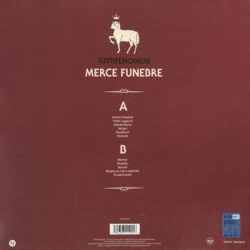 LP Tutti Fenomeni: Merce Funebre CLR