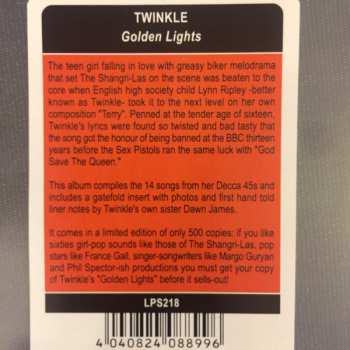 LP Twinkle: Golden Lights LTD