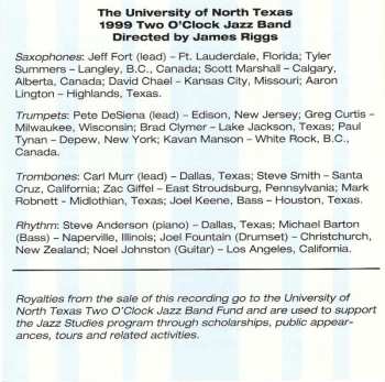 CD University Of North Texas Two O'Clock Lab Band: A Salute To Benny Carter