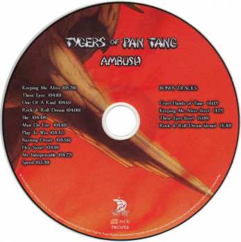 CD Tygers Of Pan Tang: Ambush DIGI