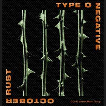 Merch Type O Negative: Aufnäher October Rust