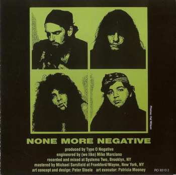 CD Type O Negative: Slow, Deep And Hard