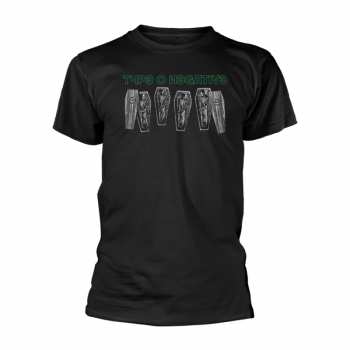Merch Type O Negative: T-Shirt Dead Again Coffins