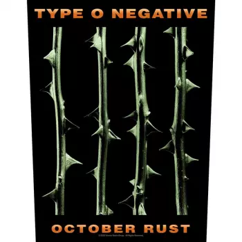 Rückenaufnäher October Rust
