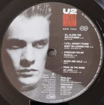 2LP U2: Rattle And Hum