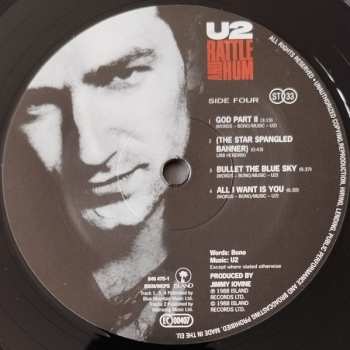 2LP U2: Rattle And Hum