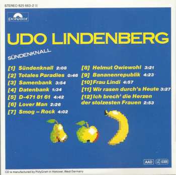5CD/Box Set Udo Lindenberg: 5 Original Albums