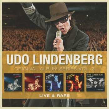 5CD/Box Set Udo Lindenberg: Original Album Series Vol. 3 - Live & Rare