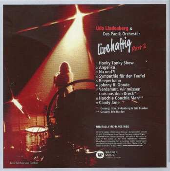 5CD/Box Set Udo Lindenberg: Original Album Series Vol. 3 - Live & Rare