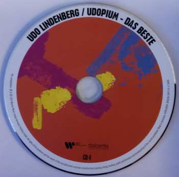 4CD/Merch Udo Lindenberg: Udopium - Das Beste DLX | LTD