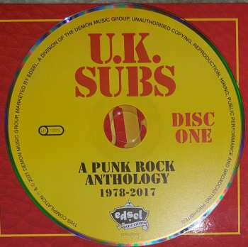 2CD UK Subs: A Punk Rock Anthology 1978 - 2017