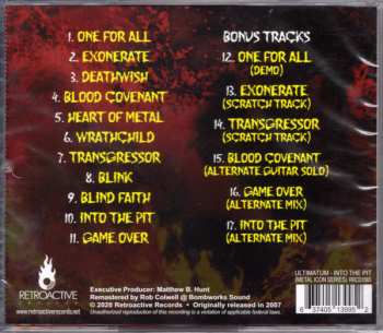 CD Ultimatum: Into The Pit LTD