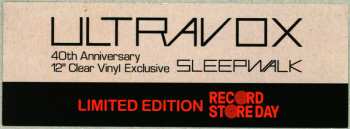 LP Ultravox: Sleepwalk CLR | LTD