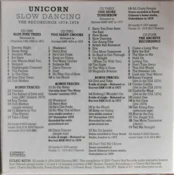 4CD/Box Set Unicorn: Slow Dancing (The Recordings 1974 -1979) LTD