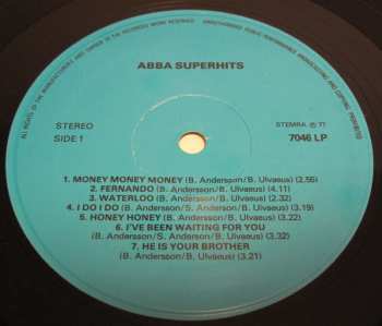 LP Unknown Artist: ABBA Superhits