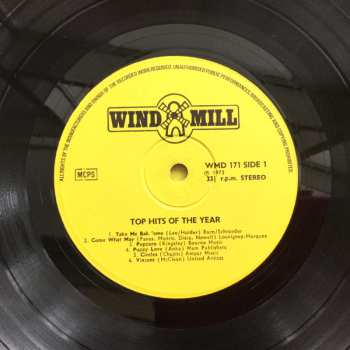 LP Unknown Artist: Top Hits Of The Year