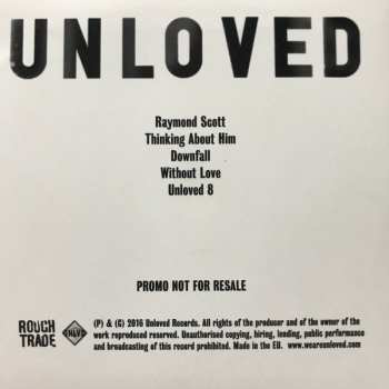2LP/CD Unloved: Guilty Of Love LTD