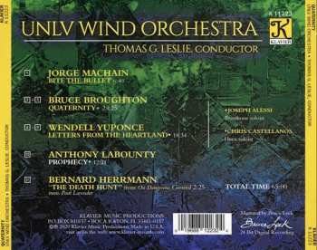 CD UNLV Wind Orchestra: Quaternity