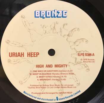 CD Uriah Heep: High And Mighty