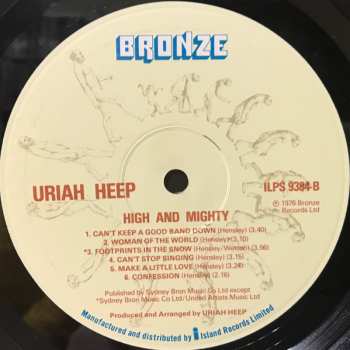 CD Uriah Heep: High And Mighty