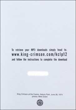 LP King Crimson: USA