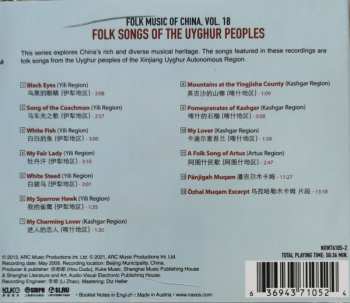 CD Uighur: Folk Songs Of The Uyghur Peoples