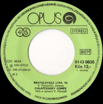 SP Vašo Patejdl: Chlapčenský Úsmev / Veľký Smútok Malých Miest