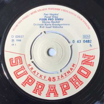 SP Václav Neckář: Píseň Pro Dívku / Massachussets