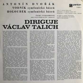 LP Antonín Dvořák: Diriguje Václav Talich - Vodník, Holoubek