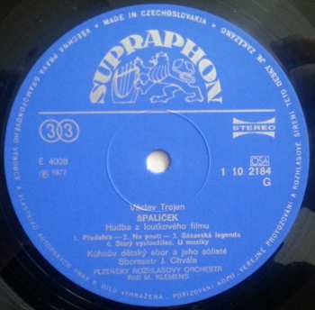 LP Václav Trojan: Princ Bajaja, Špalíček - hudba z filmů