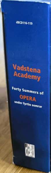 4CD/Box Set Vadstena-Akademien: Forty Summers Of Opera = Opera Under 40 Somrar