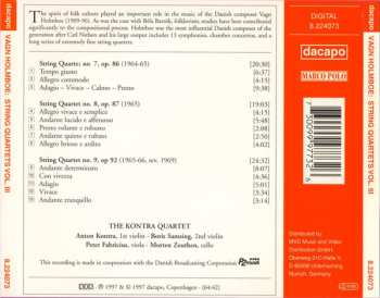 CD Vagn Holmboe: String Quartets, Vol. III: Nos. 7, 8 And 9