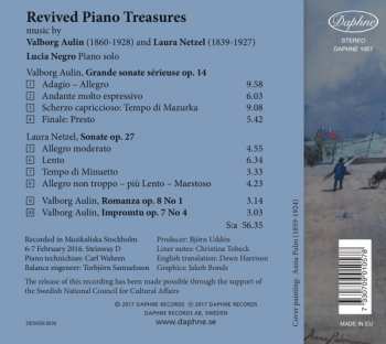 CD Laura Netzel: Revived Piano Treasures