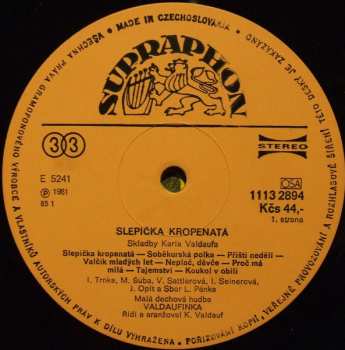LP Valdaufinka: Slepička Kropenatá