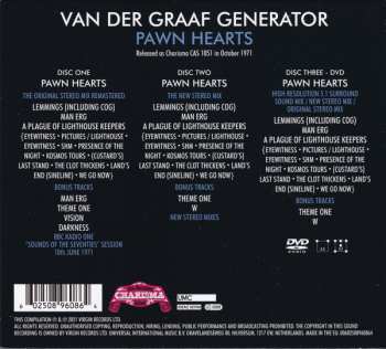 2CD/DVD Van Der Graaf Generator: Pawn Hearts DLX