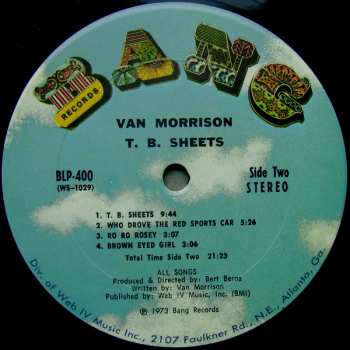 LP Van Morrison: T.B. Sheets