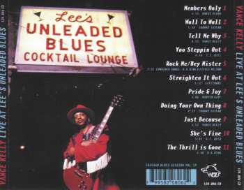 CD Vance Kelly & His Backstreet Blues Band: Live At Lee's Unleaded Blues