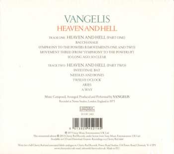 CD Vangelis: Heaven And Hell