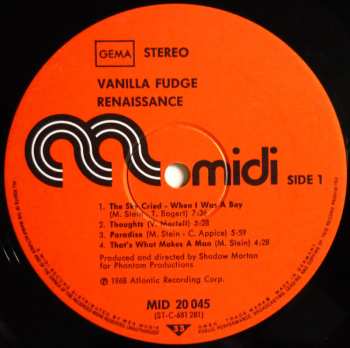 LP Vanilla Fudge: Renaissance