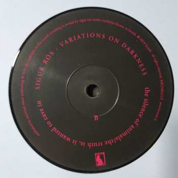 LP Sigur Rós: Variations On Darkness LTD
