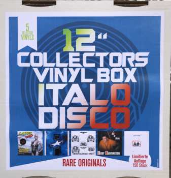 5LP/Box Set Various: 12" Collectors Vinyl Box Italo Disco LTD