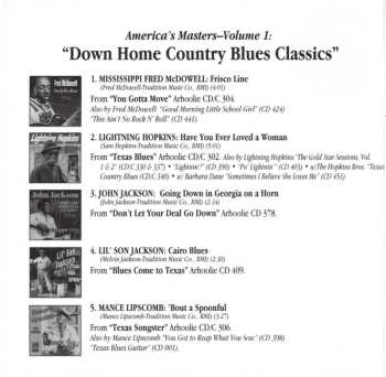 CD Various: 15 Down Home Country Blues Classics