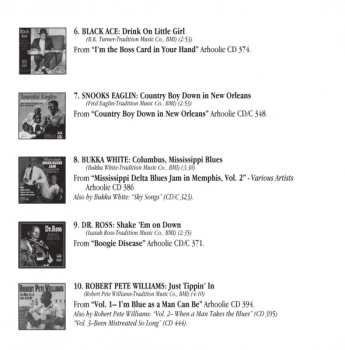 CD Various: 15 Down Home Country Blues Classics