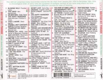 4CD Various: 1954 British Hit Parade - Britain's Greatest Hits Volume 3