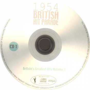 4CD Various: 1954 British Hit Parade - Britain's Greatest Hits Volume 3