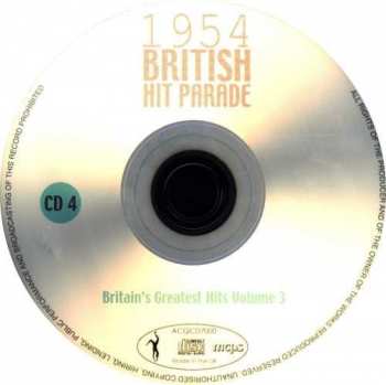 4CD Various: 1954 British Hit Parade - Britain's Greatest Hits Volume 3